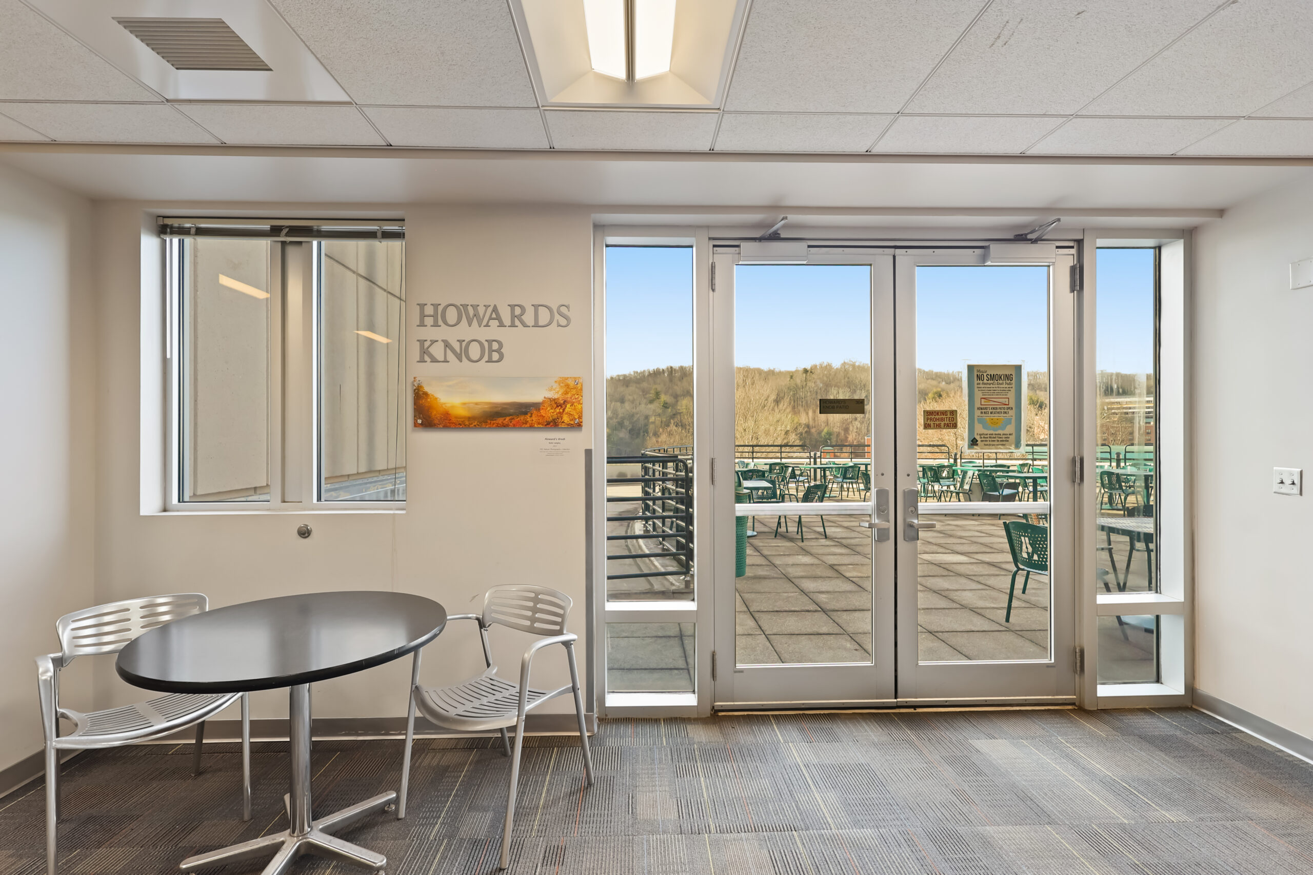 Howard’s Knob Patio